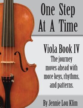 portada One Step At A Time: Viola Book IV (en Inglés)