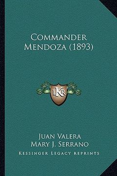 portada commander mendoza (1893) (en Inglés)