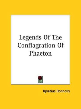 portada legends of the conflagration of phaeton (en Inglés)