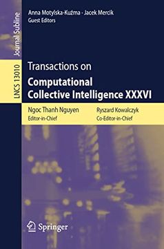 portada Transactions on Computational Collective Intelligence Xxxvi