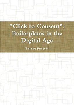 portada "Click to Consent": Boilerplates in the Digital age (in English)