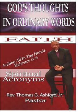 portada God's Thoughts In Ordinary Words: Spiritual Acronyms (en Inglés)