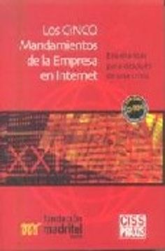 portada Los Cinco Mandamientos de la Empresa en Internet (Incluye Cd-Rom) (in Spanish)