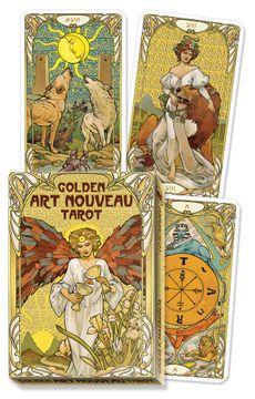 portada Golden art Nouveau Grand Trumps (in English)