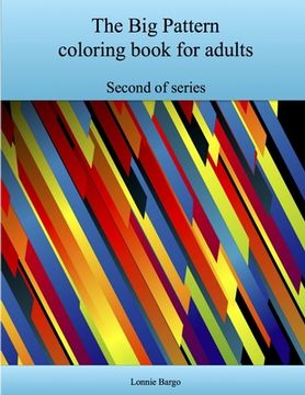 portada The Second Big Pattern coloring book for adults (en Inglés)