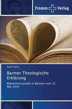portada Barmer Theologische Erklärung (en Alemán)