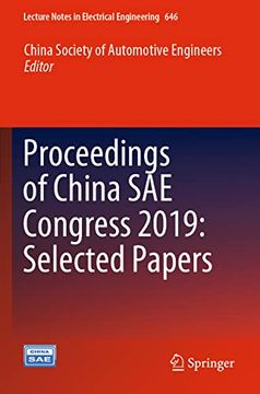 portada Proceedings of China sae Congress 2019: Selected Papers (Lecture Notes in Electrical Engineering, 646) (en Inglés)