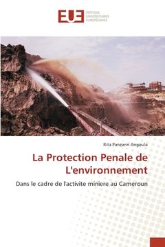 portada La protection pénale de l'environnement (en Francés)