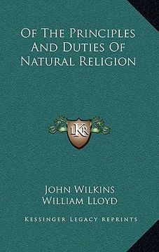 portada of the principles and duties of natural religion (en Inglés)