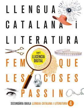 portada Llengua Catalana i Literatura 4t D'eso la Fqlcp (Edició 2022) (en Catalán)