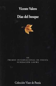 portada Dias del Bosque (Poesia (Visor)) (in Spanish)