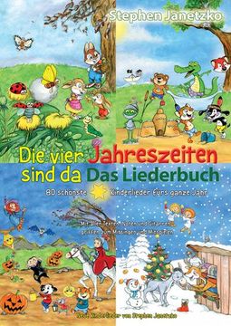 portada Die Vier Jahreszeiten Sind da - 80 Schönste Kinderlieder Fürs Ganze Jahr (en Alemán)
