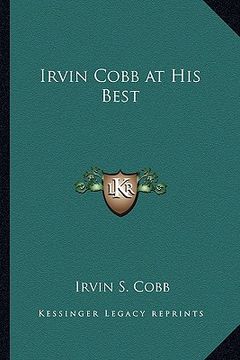 portada irvin cobb at his best (en Inglés)