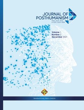 portada Journal of Posthumanism, Volume 1 Number 2, December 2021 (en Inglés)