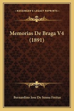 portada Memorias De Braga V4 (1891) (in Portuguese)