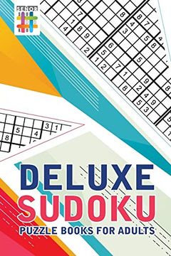 portada Deluxe Sudoku Puzzle Books for Adults (en Inglés)