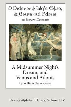 portada A Midsummer Night's Dream, and Venus and Adonis (Deseret Alphabet Edition)