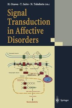 portada Signal Transduction in Affective Disorders (en Inglés)