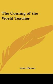 portada the coming of the world teacher (en Inglés)