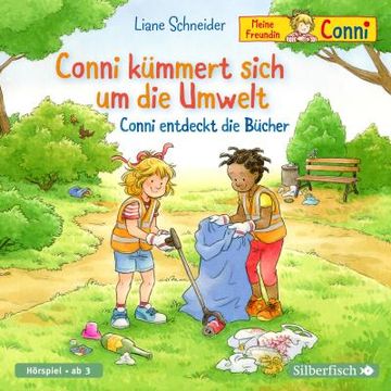 portada Conni Kümmert Sich um die Umwelt / Conni Entdeckt die Bücher (Meine Freundin Conni - ab 3): 1 cd (in German)