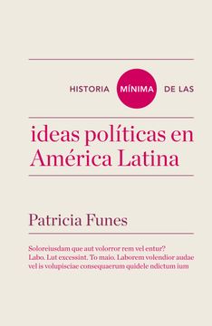 portada Historia Mínima de las Ideas en América Latina