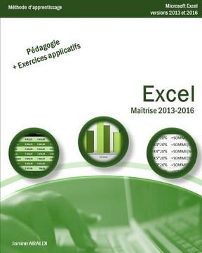 portada Excel Maîtrise 2013 - 2016 (en Francés)
