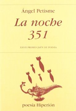 portada La noche 351: XXVII Premio Jaén de Poesía (Poesía Hiperión)