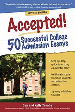 portada Accepted! 50 Successful College Admission Essays (en Inglés)