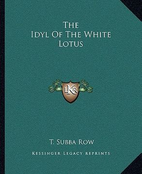 portada the idyl of the white lotus (en Inglés)