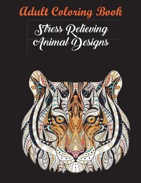 portada Best Motivational Adult Coloring Book With Stress Relieving Swirly Designs And Fun Animal Patterns 