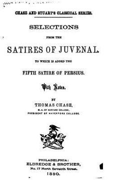 portada Selections from the Satires of Juvenal, To which is Added the Fifth Satire of Persius (in English)