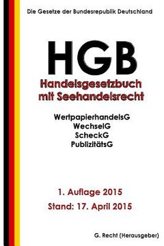 portada HGB - Handelsgesetzbuch mit Seehandelsrecht (en Alemán)