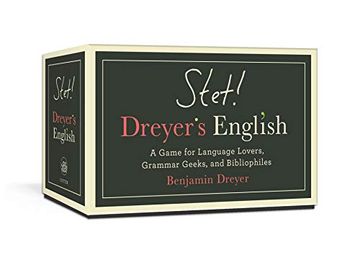 portada Stet! Dreyer's English: A Game for Language Lovers, Grammar Geeks, and Bibliophiles (in English)