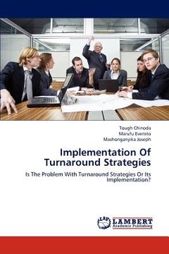 portada implementation of turnaround strategies (en Inglés)
