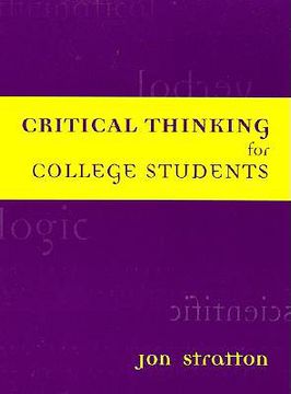portada critical thinking for college students (in English)