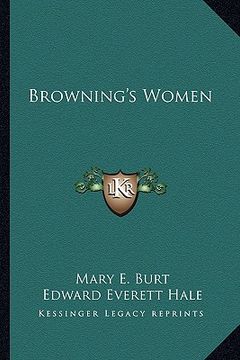 portada browning's women (in English)