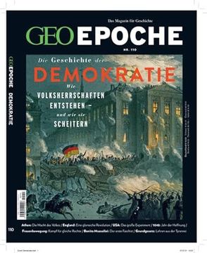 portada Geo Epoche / geo Epoche 110/2020 - Demokratien? Wie sie Entstehen, wie sie Scheitern! Das Magazin für Geschichte (en Alemán)