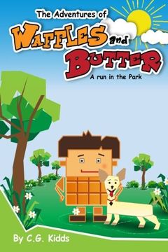 portada The Adventures of Waffles and Butter: A Run in the Park (en Inglés)