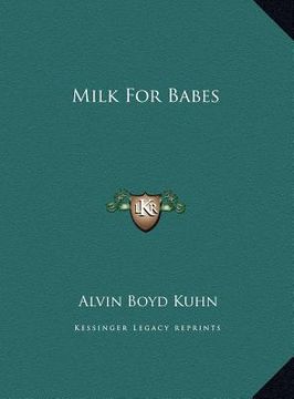 portada milk for babes (en Inglés)