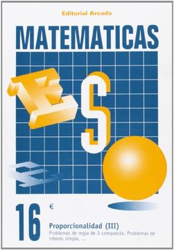 portada Cuaderno matematicas 16 - proporcionalidad (III)