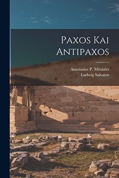 portada Paxos kai Antipaxos (en Greek)