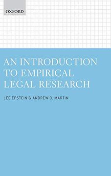 portada An Introduction to Empirical Legal Research (en Inglés)