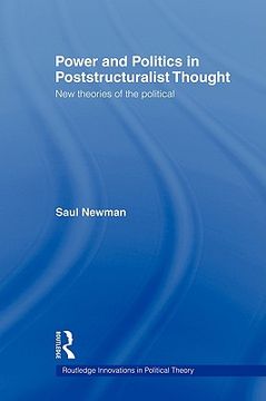 portada power and politics in poststructuralist thought: new theories of the political (en Inglés)