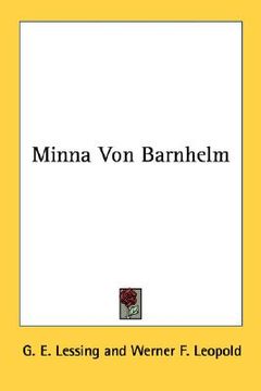 portada minna von barnhelm (en Inglés)