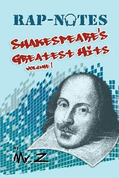 portada rap-notes: shakespeare's greatest hits volume 1 (en Inglés)