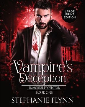 portada Vampire's Deception: Large Print Edition, A Steamy Paranormal Urban Fantasy Romance 