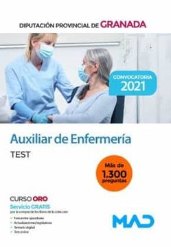portada Auxiliar de Enfermería de la Diputación de Granada. Test