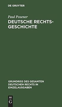 portada Deutsche Rechtsgeschichte (en Alemán)
