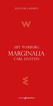 portada Marginalia. Aby Warburg, Carl Einstein (in Spanish)