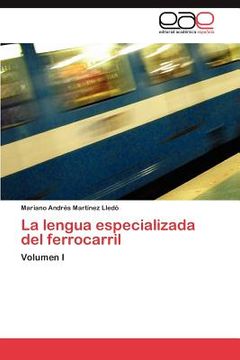 portada la lengua especializada del ferrocarril (en Inglés)